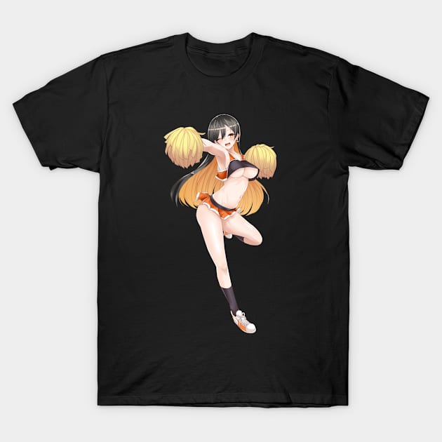 Cheerleader Monerochan T-Shirt by Monero Art Fund